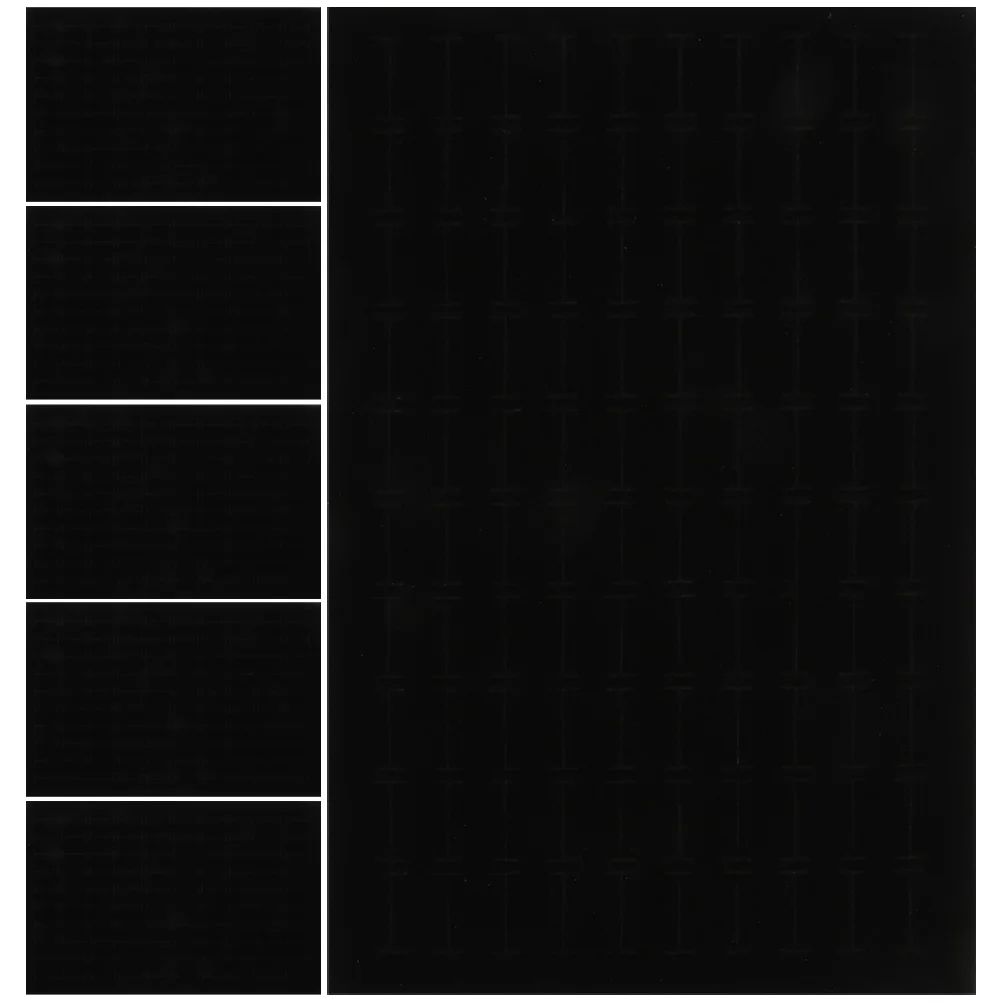 

Jewelry Box Pad Drawer Organizer Tray Travel Ring Holder Earring Display Selling Black Foam Padding