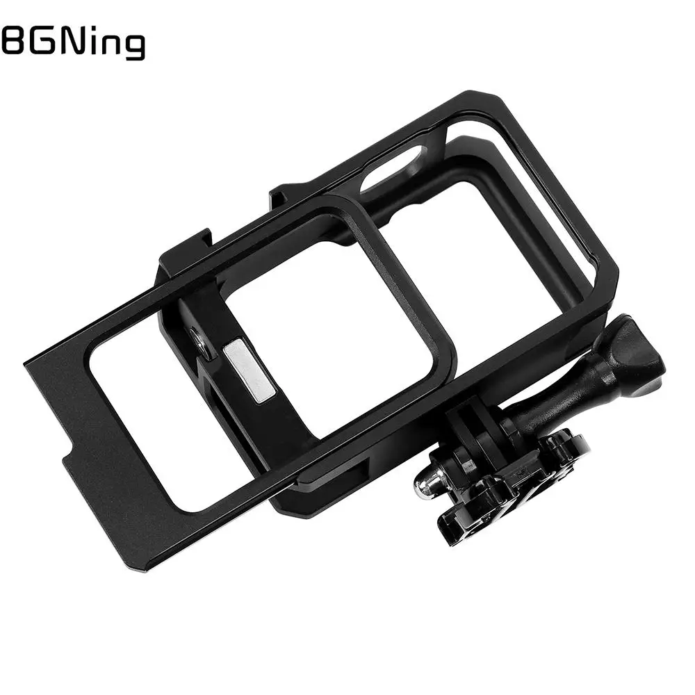 

BGNing CNC Protective Frame for GoPro Hero 9 Black Camera Case Border Cover Housing Shell Mount Base