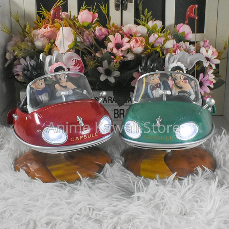 Чехол для автомобиля Goku &amp Chichi с аниме Свадебный чехол вождения корповая машинка