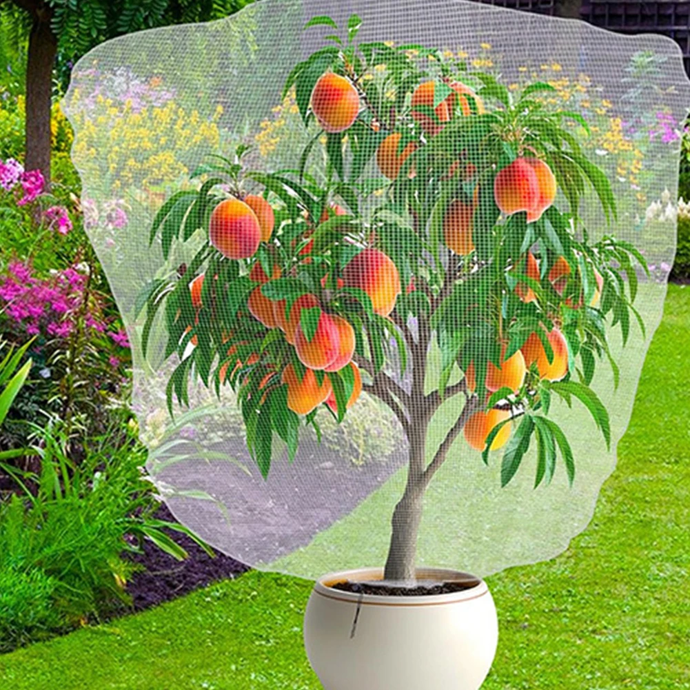 Садовая Сетка Для Овощей Фруктов Помидоров Цветов - Искусственная С Шнурком