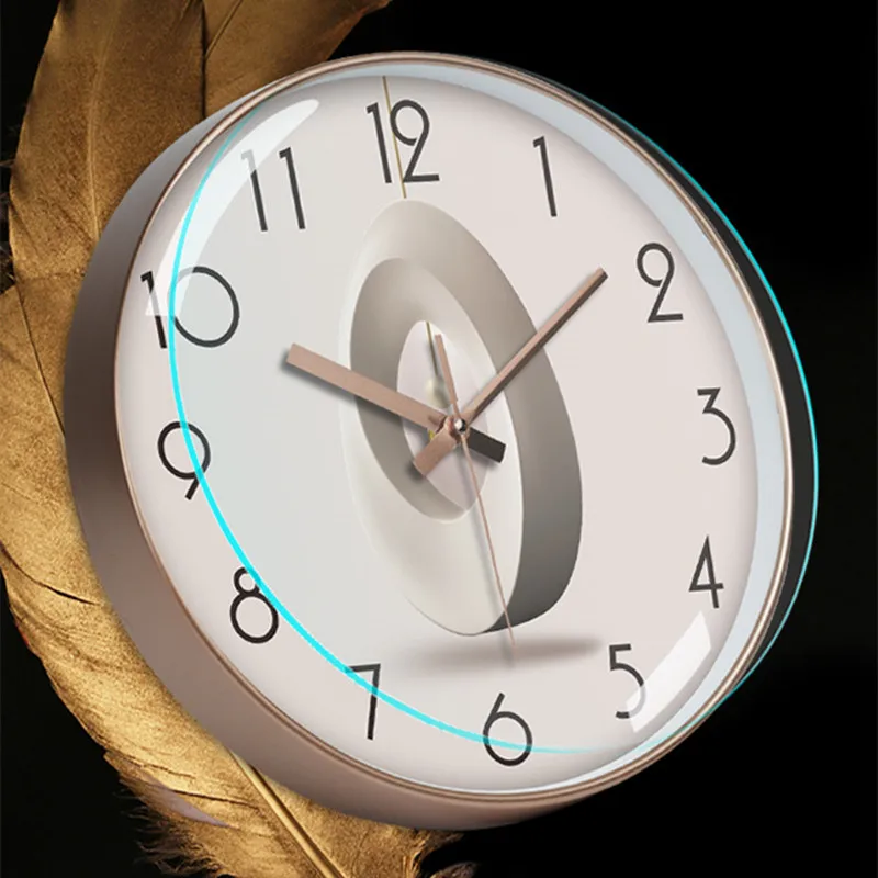 

Simple Clock Living Room Household Wall Decor Nordic Personality Decoration for Home Fashion Creativity Bedroom Quartz Clock
