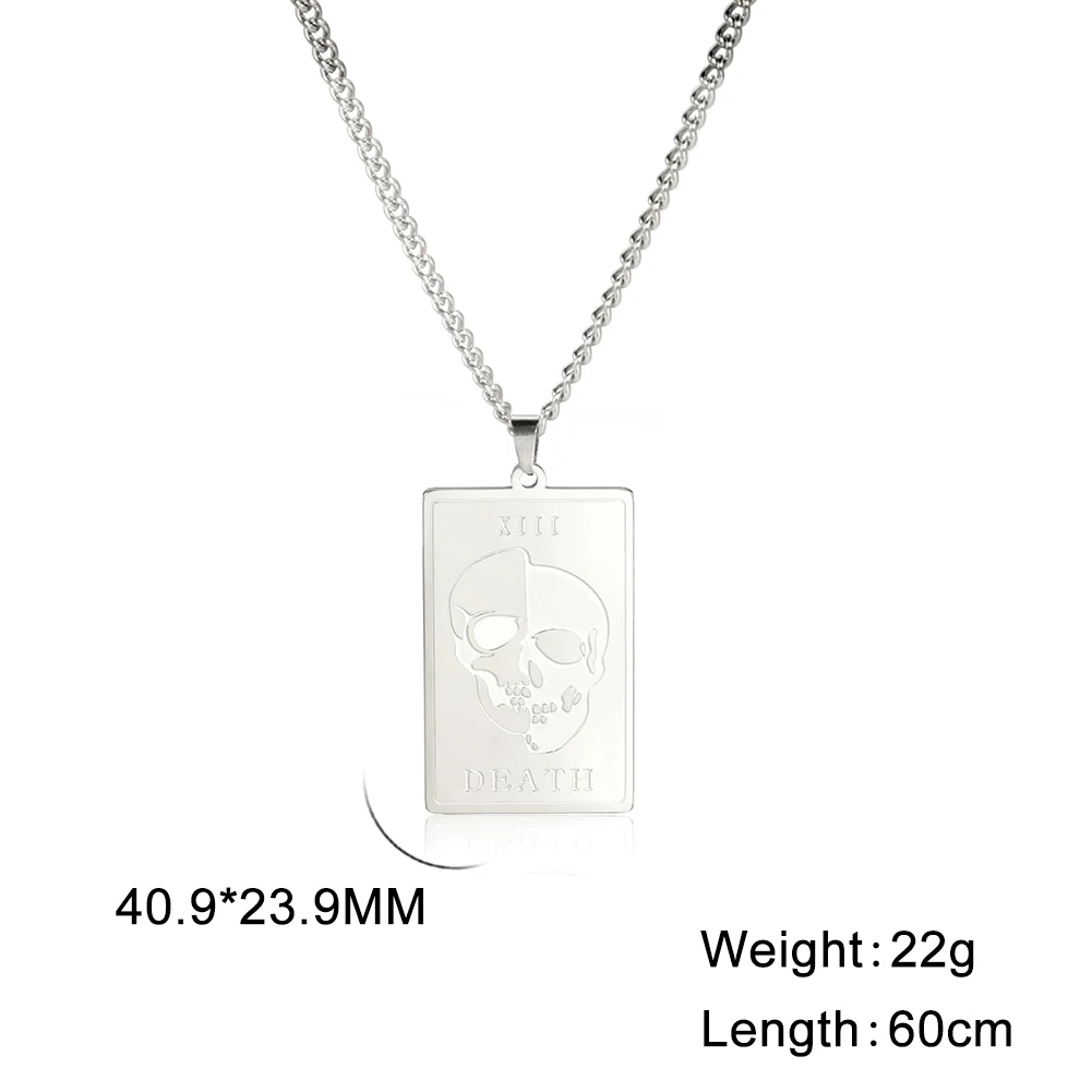 Ожерелье с черепом на Хэллоуин LIKGREAT