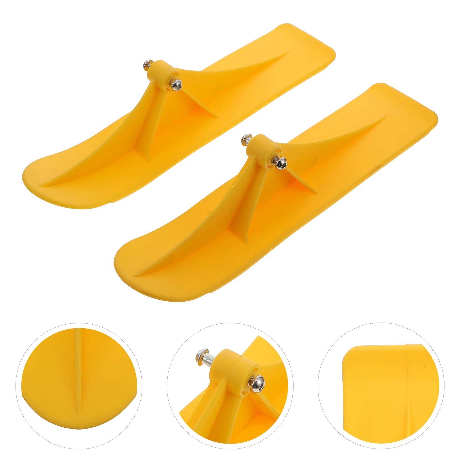 

1 Pair Ski Board Snow Sled Ski Sled Scooter Supplies Ski Board for Skiing Kids Outdoor Scooter