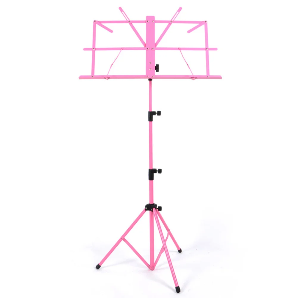 

Colorful Portable Foldable Sheet Music Tripod Stand Lightweight Sheet Music Stand With Waterproof Carry Bag
