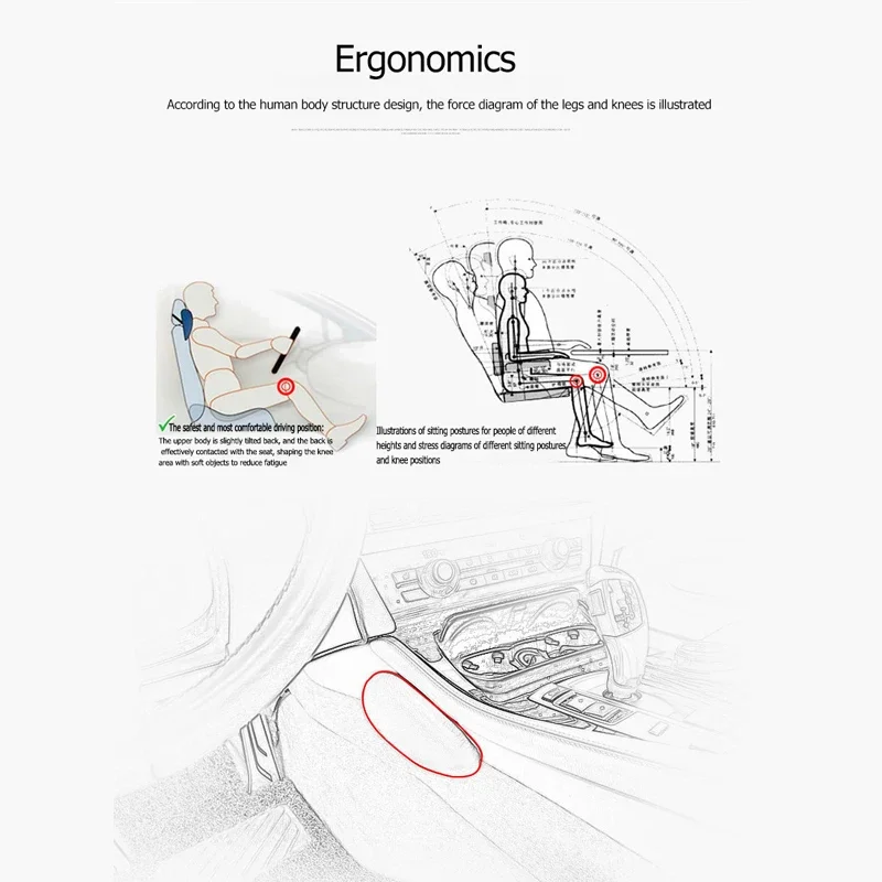 Для Audi Q5L MK2 FY 2018 ~ 2024 2019 2020 2021 Автомобильная подушка из искусственной кожи с