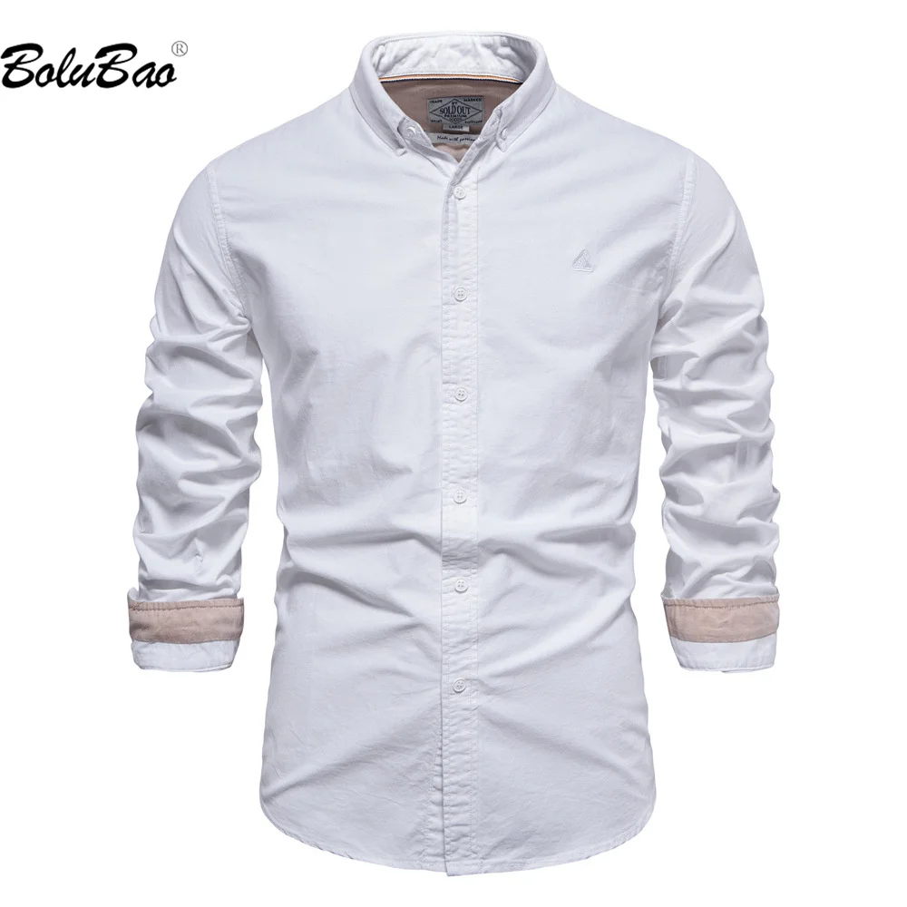 

BOLUBAO 2023 Casual Shirt Men's Summer New Breathable Sweat Absorption Slim Top High-Quality Fashion Hot Selling Shirt Men