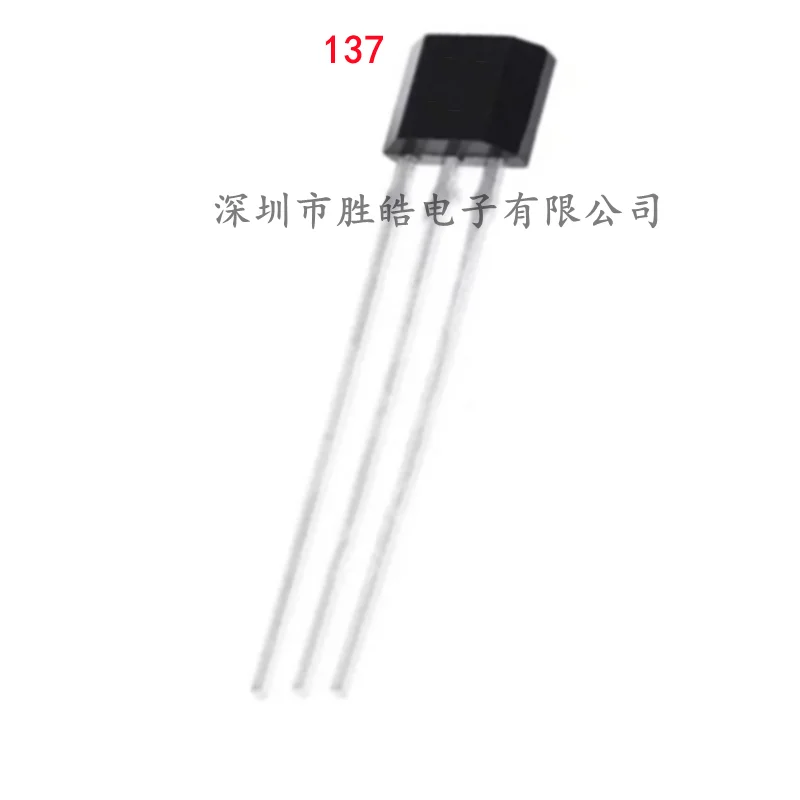 

(10PCS)OH137 Silk Screen 137 Hall Effect Sensor Single-Pole Switching Circuit Straight Into TO-92UA Integrated Circuit