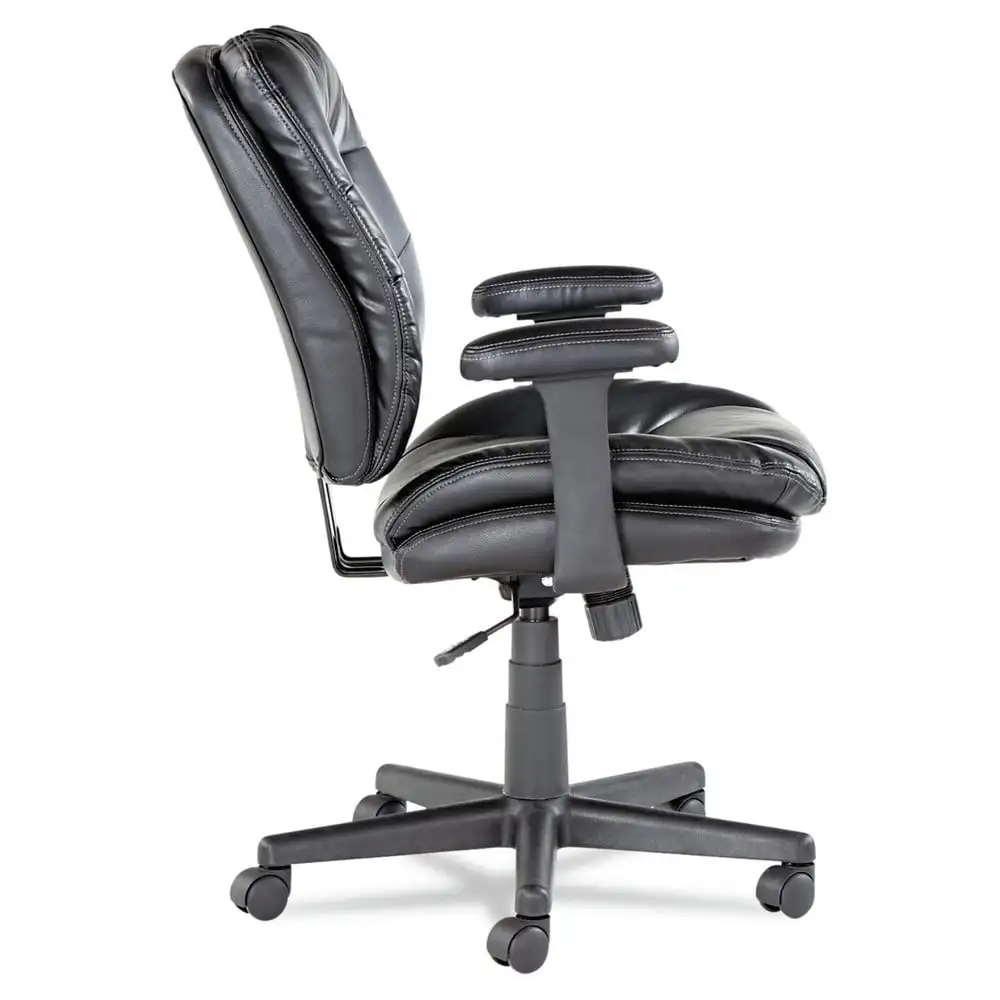 

Executive Swivel/Tilt Chair (Fixed T-Bar Arms/ Black)