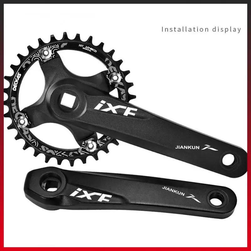 

High Quality Mtb Bike Crank Crank Arm Set Upgraded Good Toughness Leg Length 170mm Square Hole Crank For 8-12 Speed Universal