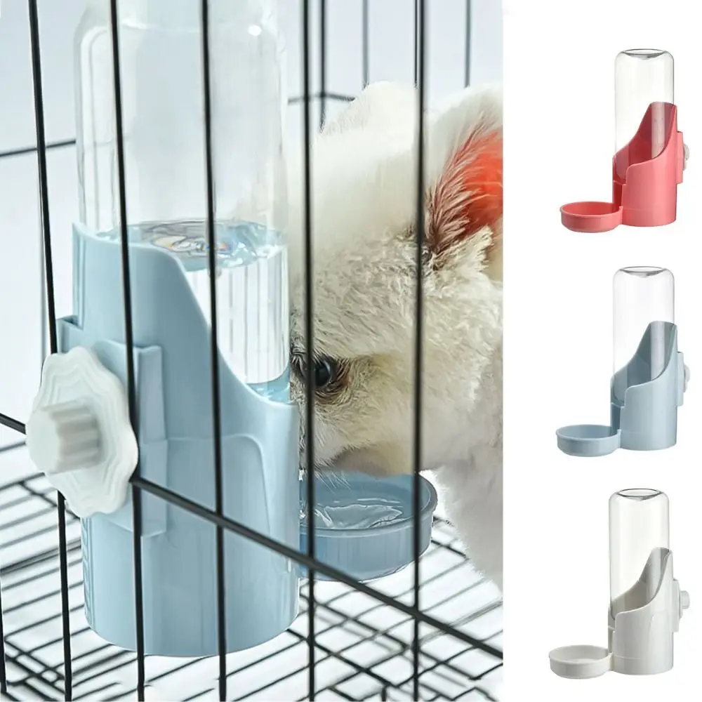

Hanging Cats Water Dispenser Practical Removable Transparent Rabbit Water Bottle Plastic Pet Accessories For Puppy Bird