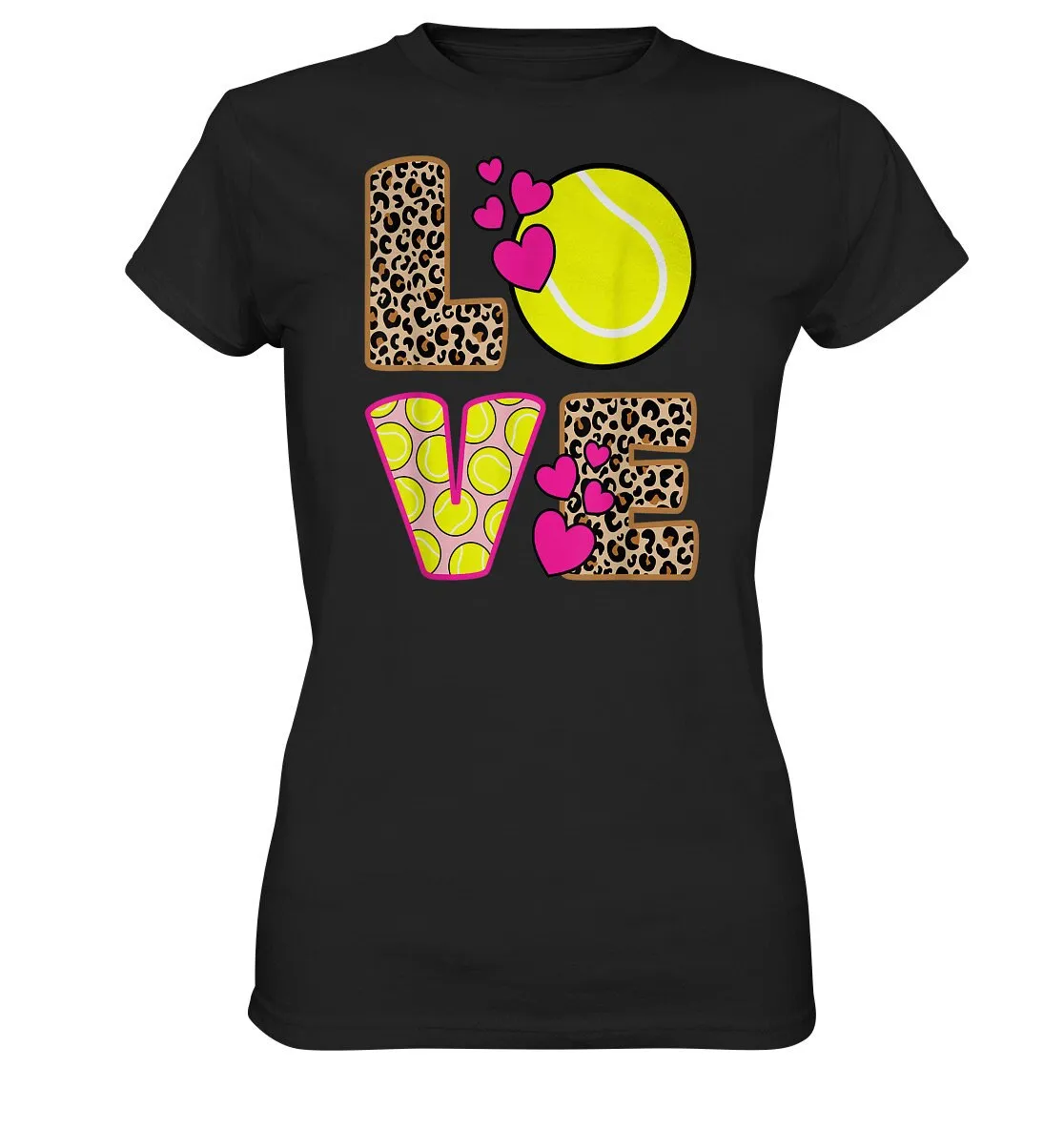 Футболка премиум класса для теннисных игроков с надписью Love Ball