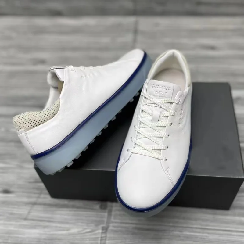 Men Golf Shoes Genuine Leather Golf Shoes Comfortable Goflers Wears Anti Slip Golfers Footwears