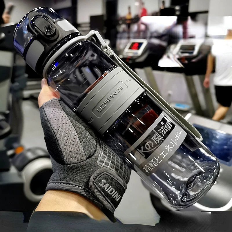 

Large Capcity Water Bottle 1L/1.5L/2L Sport Bottles with Rope Outdoor Fitness Running Gym Training BPA Free Plastic Kettle