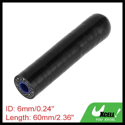

UXCELL 60 мм длина 6/8/10/12/14/16/18/22/25/30/32/35/40 мм ID автомобильный силиконовый торцевой колпачок для шланга силиконовая усиленная заглушка черный