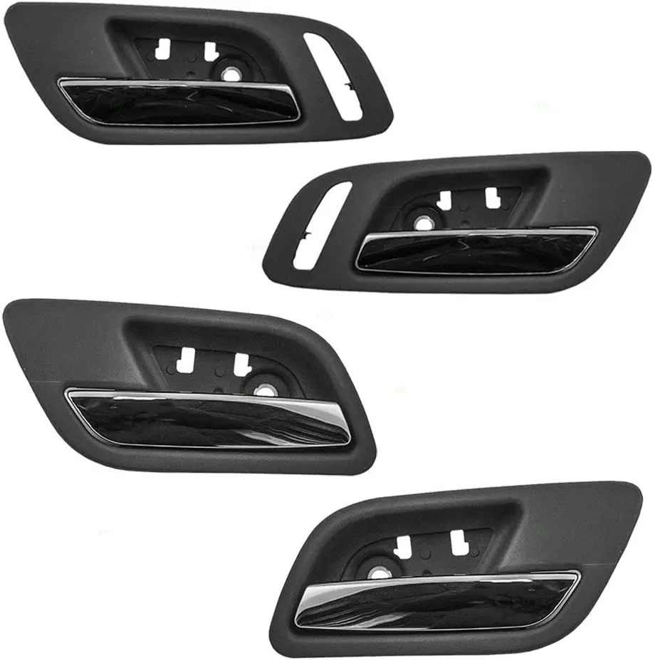 

4 Pcs Interior Door Handle Chrome Fit For Chevrolet Silverado GMC Sierra 15947936