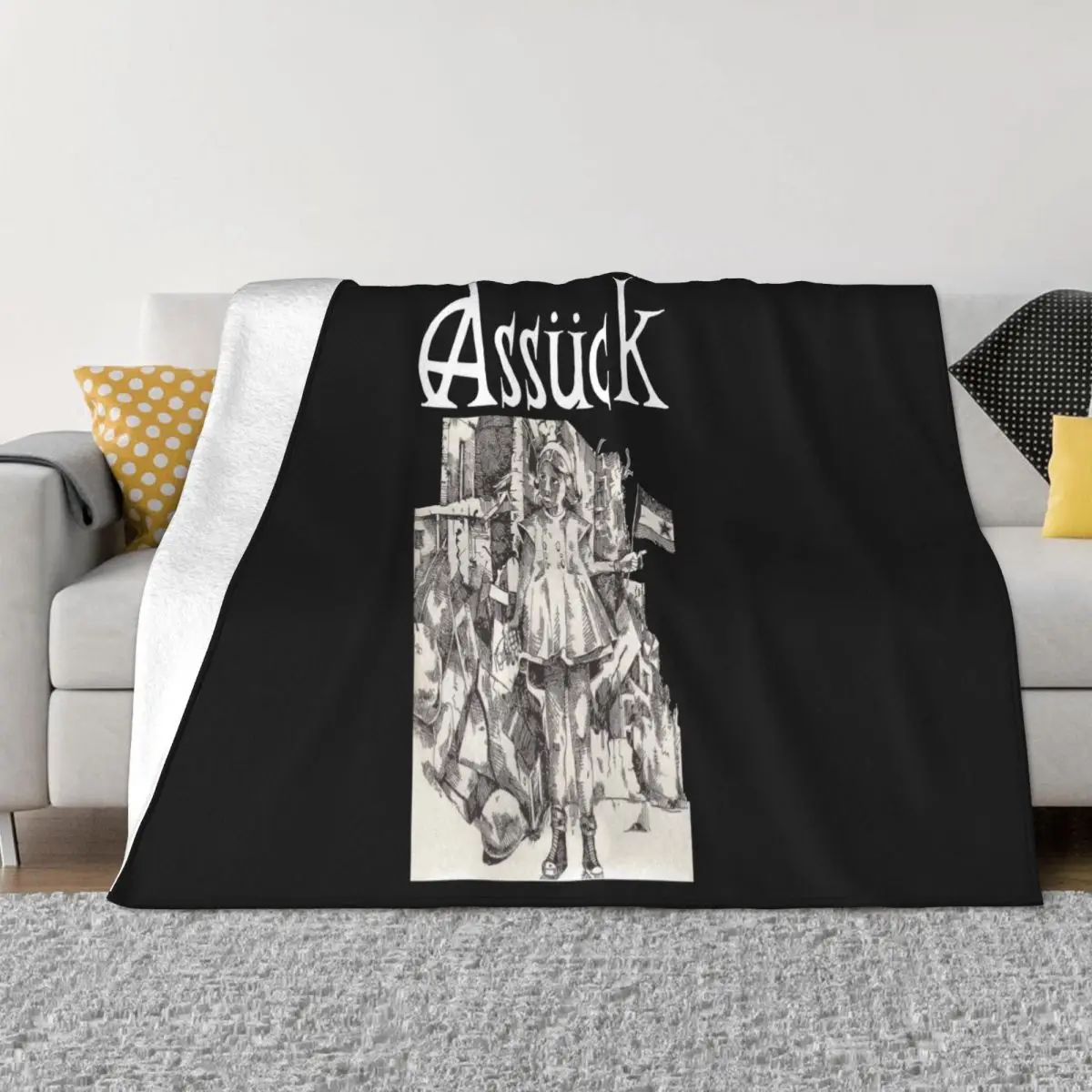 Assuck State To Terrorizer Insect Warfare Phobia Grind Fresh Design Мужское хипстерское одеяло среднего