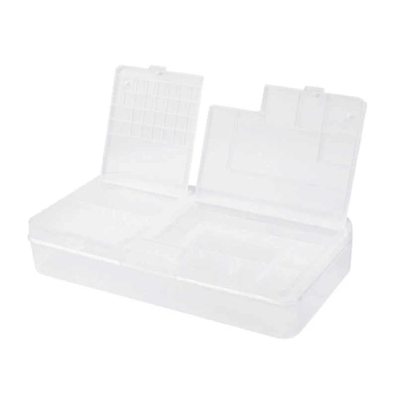 

Lightweight Organizer Storage Box for LCD Screen Motherboard IC Chips Component Screws Container Cellphone Repair Tools