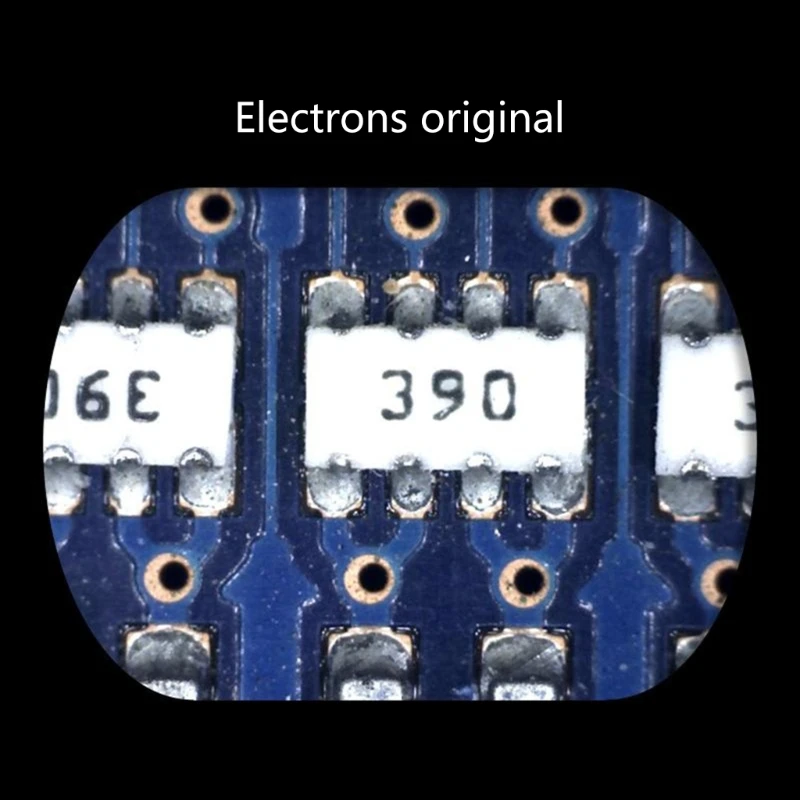 Карманный микроскоп Micro 60X-100X со светодиодной подсветкой ручная лупа