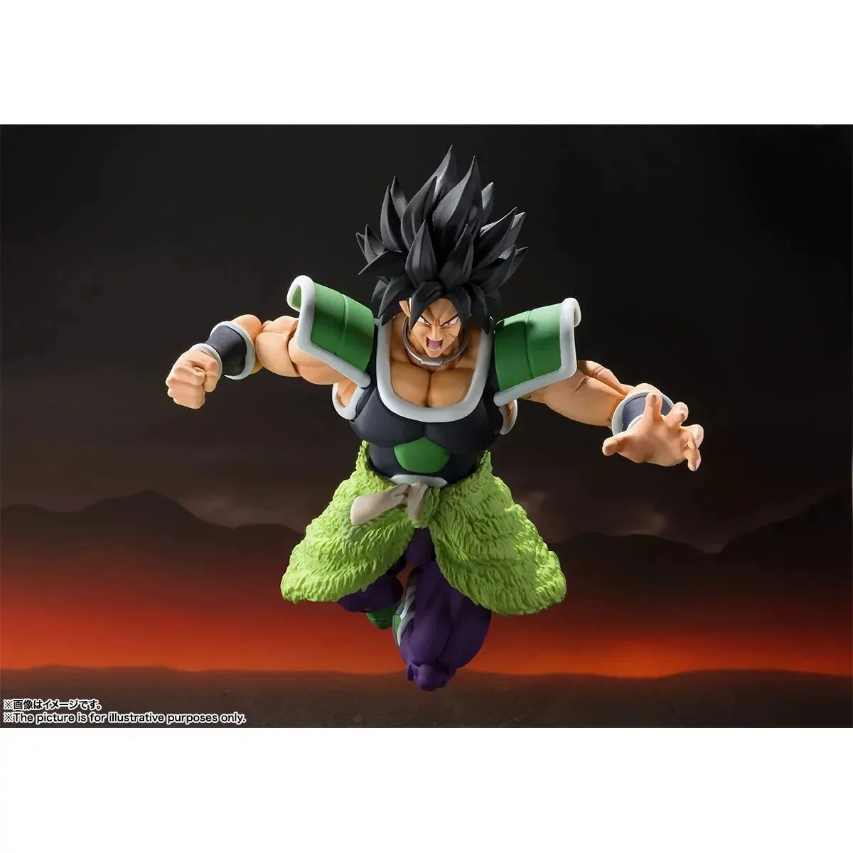 Фото Переизданные фигурки Bandai S.H.Figuarts BROLY -SUPER- из аниме 