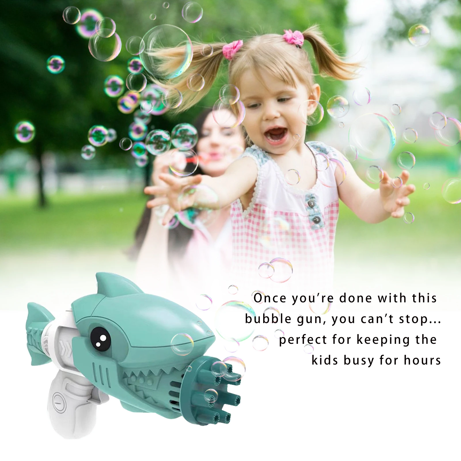 

Bubble Machine Fun Bubbles Blowing Toys Bubble Solution Included Bubble Blaster Party Favors Summer Toy For Kids Parties Bubble