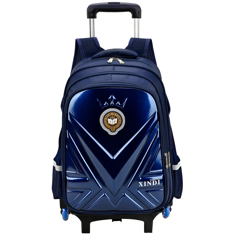 Trolley Children School Bags Mochila Kids Backpacks With Wheel Trolley Luggage For Girls Boys backpack Escolar Backbag Schoolbag