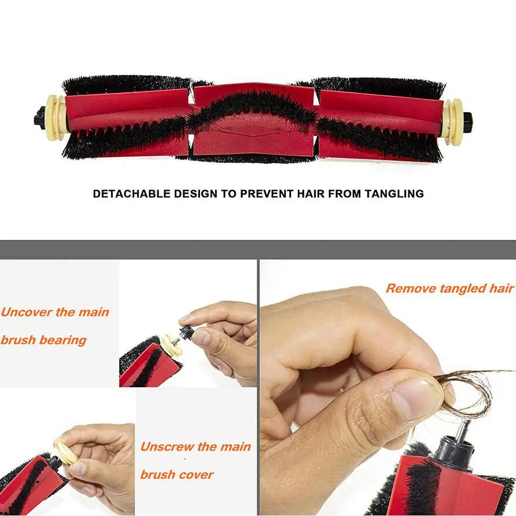 25 шт. сменные аксессуары для пылесоса Roborock S6 S65 S5