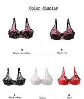 new arrival women sexy design transparent bras sets with panties comfortable underwear plus size thin mold cup summer brassiere