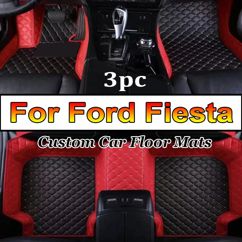 Автомобильные коврики для Ford Fiesta Mk6 Mark VI Mk7 WS WT WZ 2009 ~ 2016 от грязи автомобильный