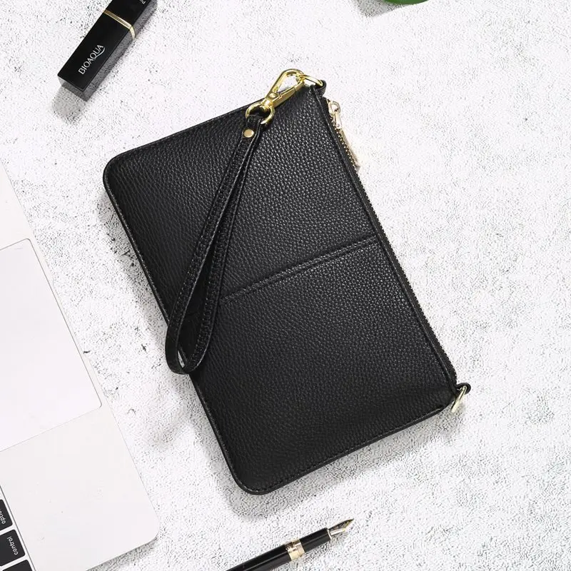 Wristlet Clutch Small Women Crossbody Shoulder Bag Wallet Purses RIFD Card Slots