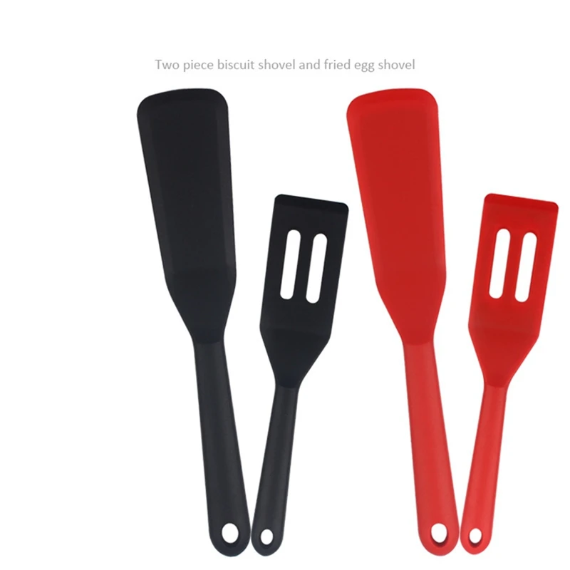 2 шт. шпатель для сервировки красных цветов