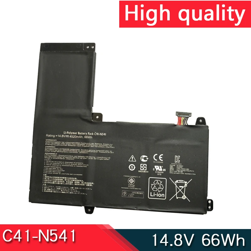 НОВЫЙ C41-N541 14 8 В 66 Втч аккумулятор для ноутбука ASUS Q501LA Q501L N541LA Q501LA-BSI5T19 Q501LA-BBI5T03 0B200-