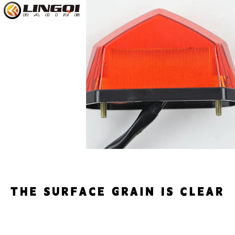 LYNNCHI мотоциклетный светодиодный задний фонарь стоп-сигнал предупреждающий