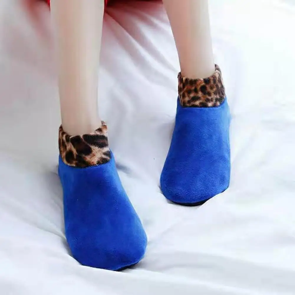 

1 Pair Men Socks Foot Cover Protective Protection Women Fashion Winter Thermal Socks Winter Short Socks for Office