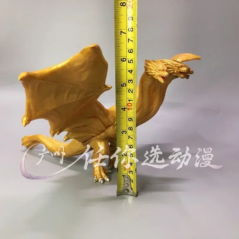 Фото Bandai 17 см Godzilla: King of the Monsters 3 Head King Ghidorah Dragon ПВХ Фигурка Коллекция игрушек №4