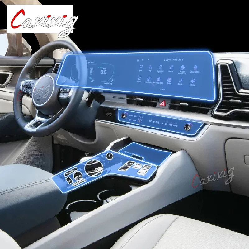 Прозрачная ТПУ пленка с защитой от царапин для Kia Sportage NQ5 2022-2023