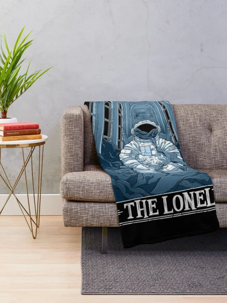 The Lonely Tarotesque - (темное) пледовое одеяло в клетку теплое для зимнего пикника