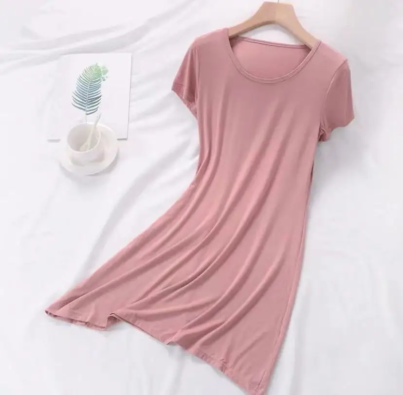 Длинная футболка из вискозы ночная рубашка пушистые ночные рубашки для пожилых