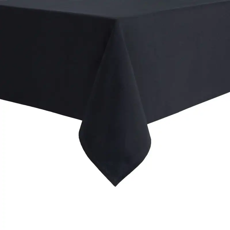 

Черная скатерть, прямоугольная, 60x102 дюйма, доступно в различных размерах и цветах