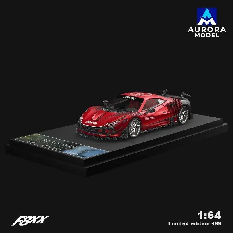 Фото Модель автомобиля Diecast AM F8 Tributo Mansory F8XX из сплава, масштаб 1:64 №5