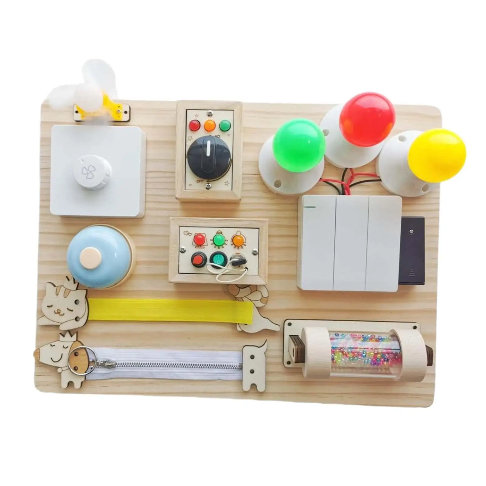 

Занятая доска, сенсорная деревянная искусственная игрушка, тренировочный палец, искусственный переключатель, умение двигателя для детей дошкольного возраста