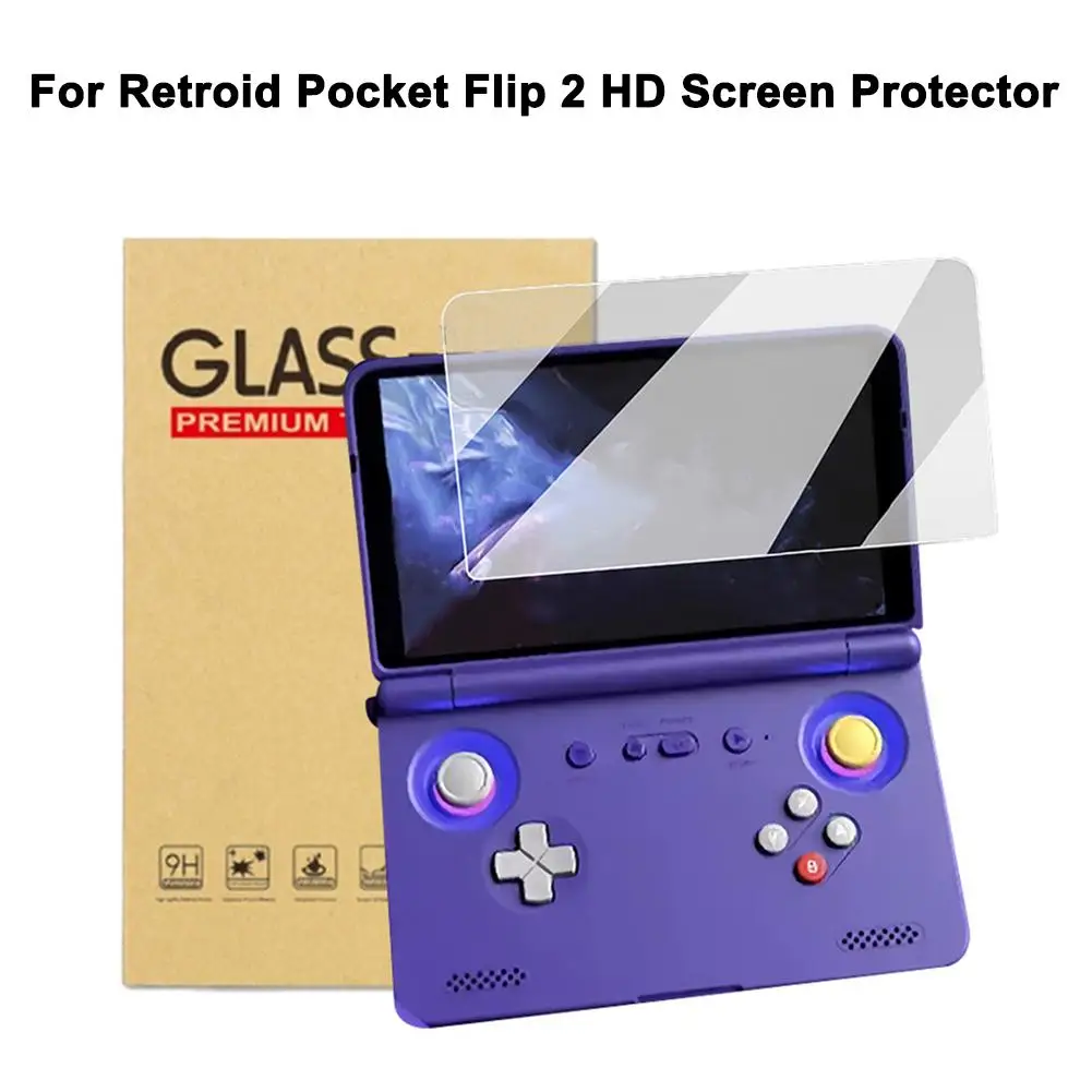 Защитная пленка для игровой консоли для Retroid Pocket Flip 2, защитная пленка для экрана, устойчивая к царапинам, мягкая пленка HD, защитные пленки для экрана (art.: 3920ce07d9ea4) - 3920ce07d9ea4