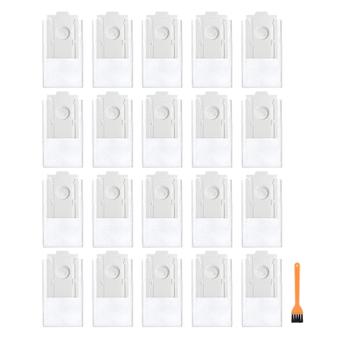 

21PCS Vacuum Cleaner Dust Bags for -RDB95 Jet Bot+ Jet Bot AI+ Robot Vacuum Clean Station Accessories Parts