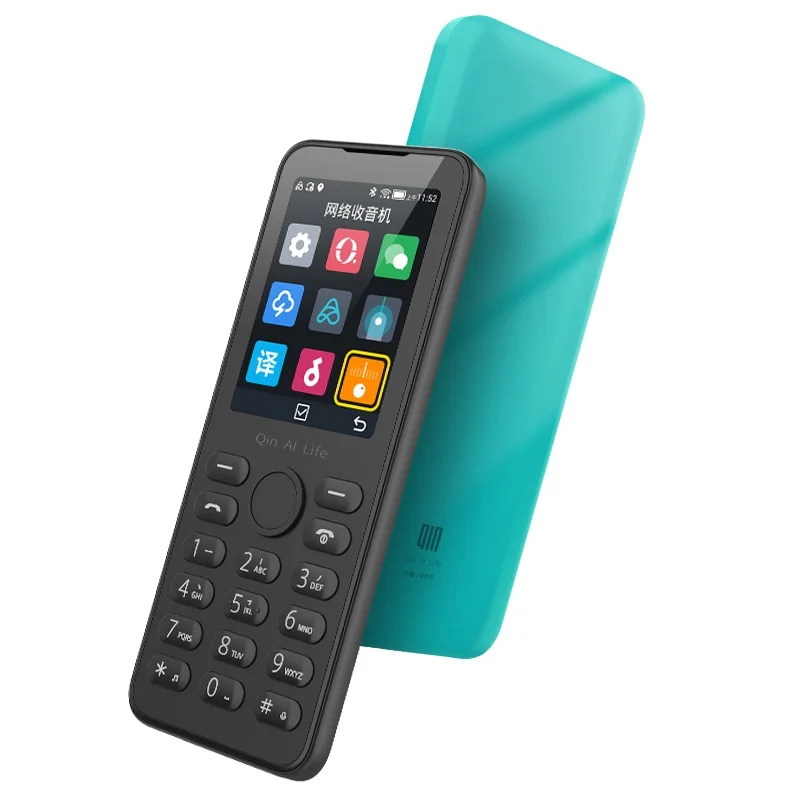 Ceny Nowy Model Rosyjski Qin F21S Telefon Komórkowy VoLTE 4G Sieć Wifi 2.4 Cal BT 4.2 Pilot Na Podczerwień GPS Telefon Komórkowy