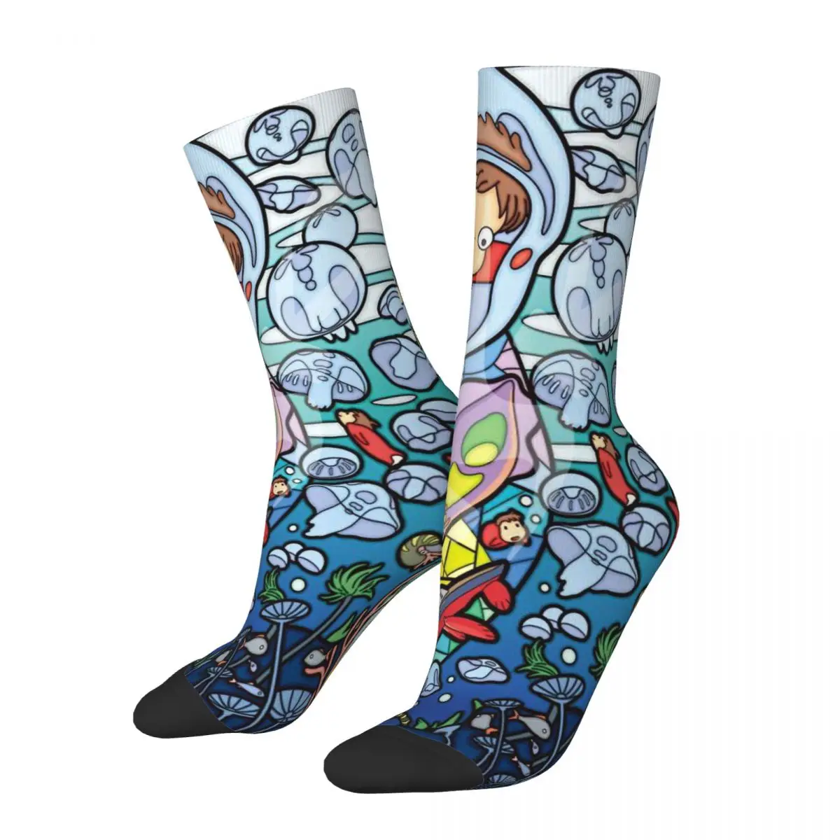 

My Neighbour Totoro Socks Male Mens Women Autumn Stockings Hip Hop