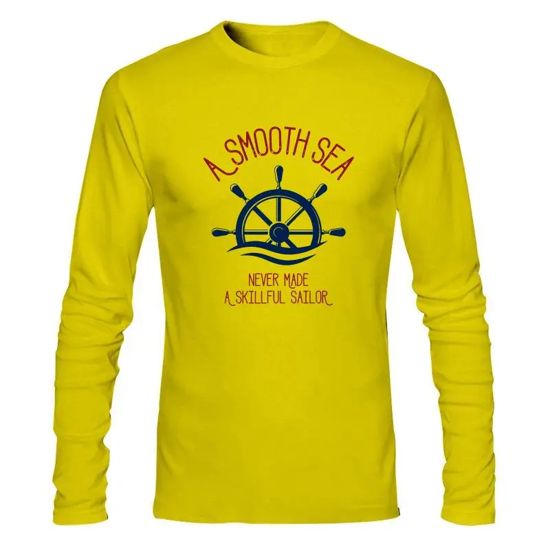 Erkek giyim yetenekli denizci komik erkek Tshirt yelken kraliyet donanması yelken T gömlek erkek tekne 127 temel modeller Tee gömlek