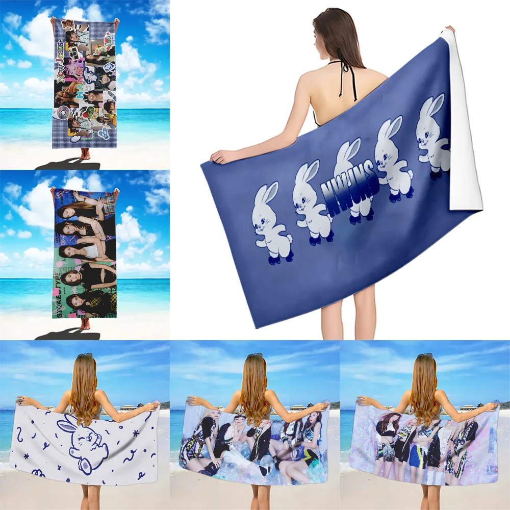 Пляжное полотенце из микрофибры без песка быстросохнущие мягкие устойчивые к