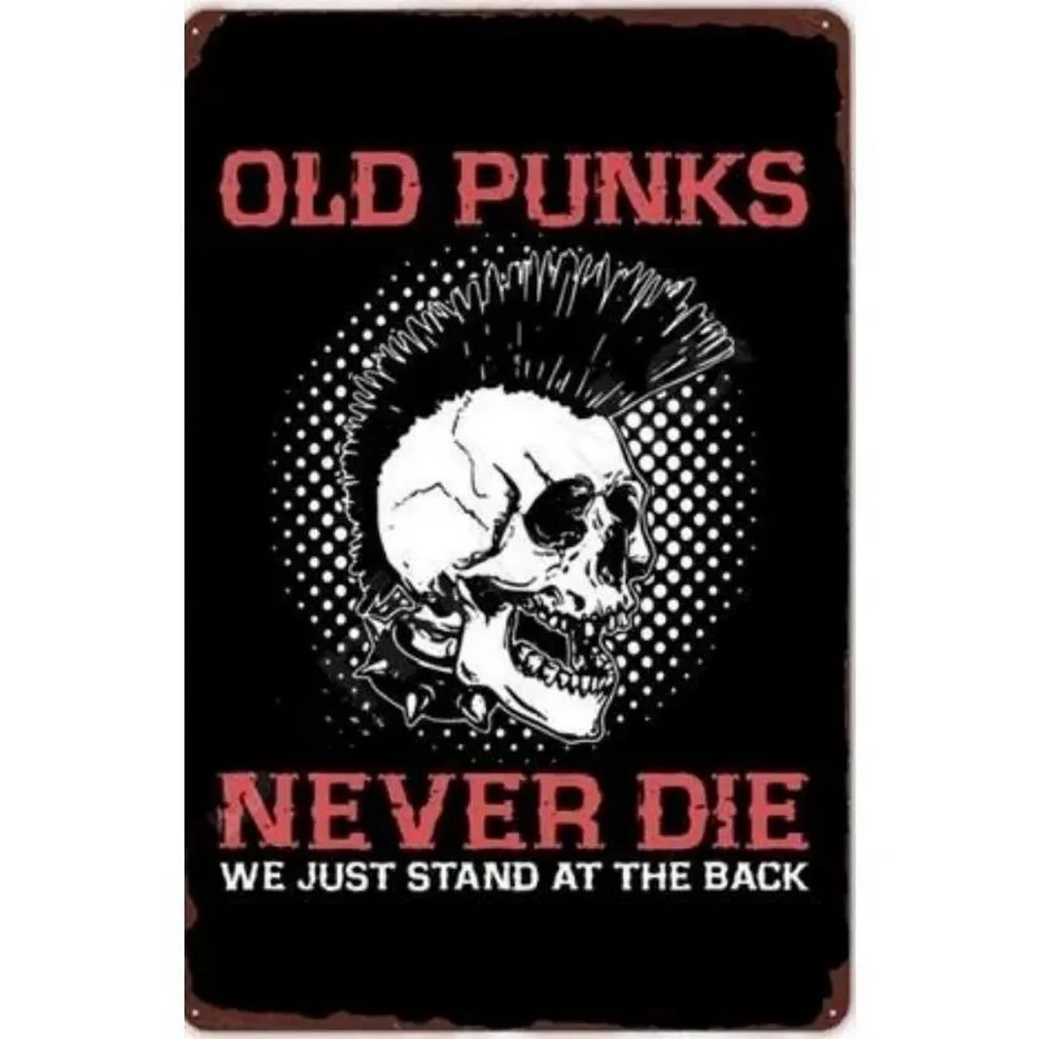 Винтажная Металлическая Жестяная Вывеска В Стиле Рок-н-ролл Украшение На Стену