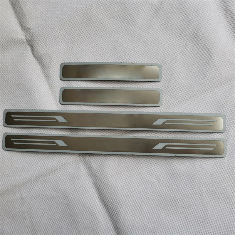 

For Nissan JUKE 2010-2021 Door Sill Scuff Plate Trim Guard Stainless Steel Threshold Pedal Cover Molding Sticker Car Accessories
