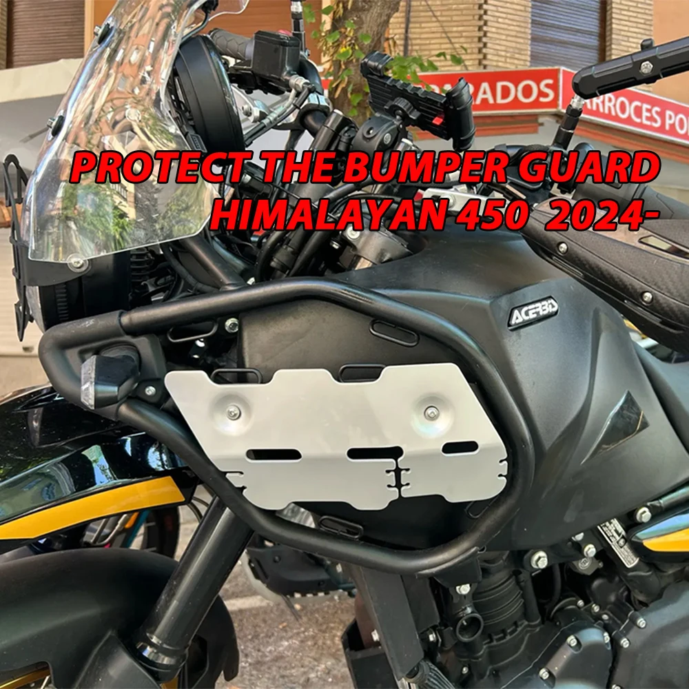 Фото Для Royal Enfield Himalayan 450 новые аксессуары для мотоциклов, алюминиевая боковая защита, защитный кожух для Himalayan 450 2024- №1