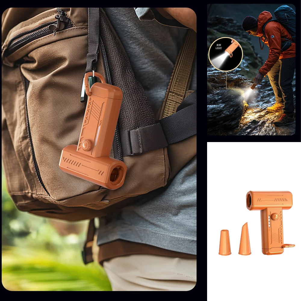 Портативный мини-вентилятор 2025